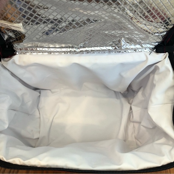 🌈 6/$60, Big Dogs Insulated Lunch Box, Saint Bernard, Maroon, 8.5”X6” - Picture 2 of 10